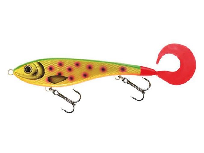 Wobler Strike Pro Bandit Tail Sunshine-Red