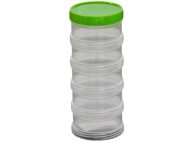 Šroubovací box na nástrahy 5-dílný