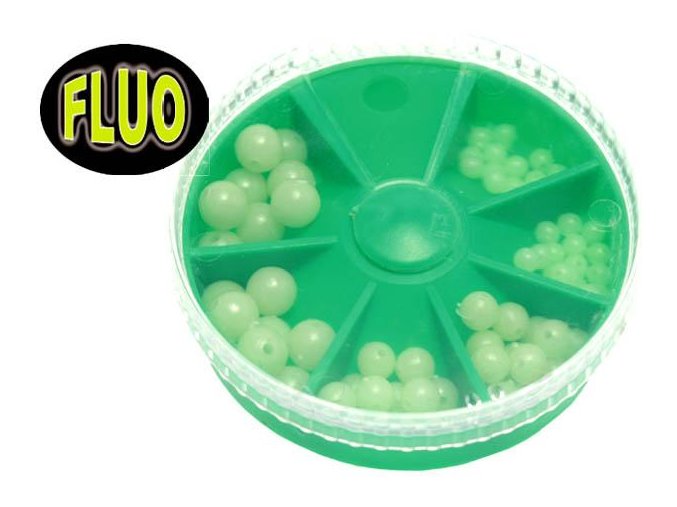 Korálky fluo - sada