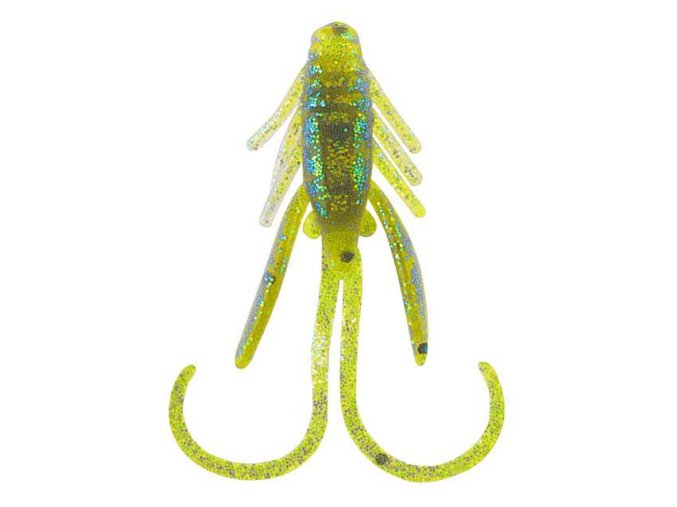Nymfa PowerBait Sparkle - Chrt/Silver/Flk/Sca