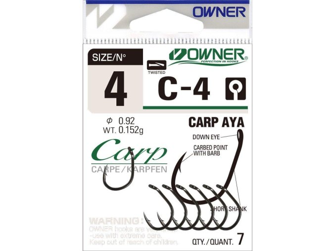 Háček OWNER 50924 C-4 (* Háček OWNER 50924 C-4 vel. 6)