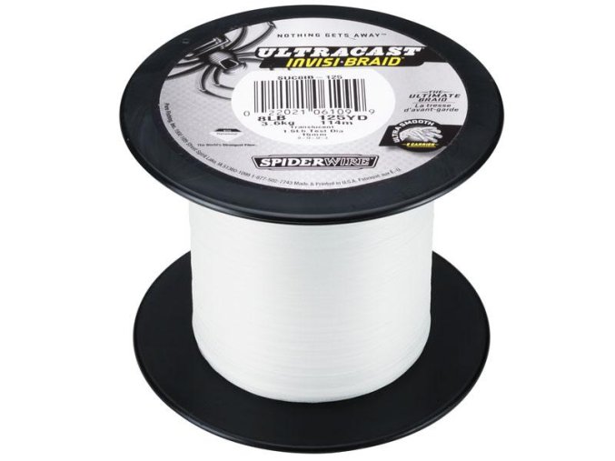 Šňůra Spider Wire Ultracast INVISI-BRAID 0,17mm 18,1kg