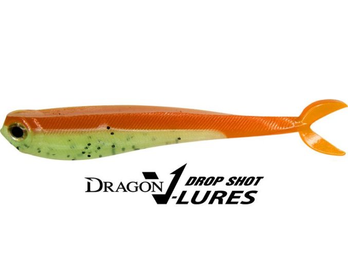 Smáček DRAGON Bleak 7,5-8,5cm oranžová/zelená AKCE