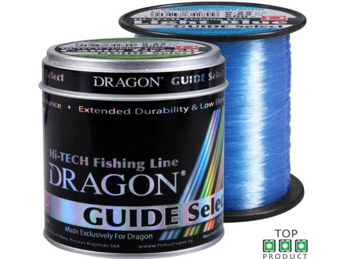 Vlasec DRAGON Guide Select Light Blue 600m