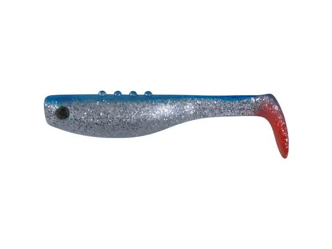 Ripper DRAGON Bandit čirá/modrá/červ. ocas+glit. (* Ripper DRAGON Bandit čirá/modrá/červ. ocas+glit. 5,0" (12,5cm) 5ks)