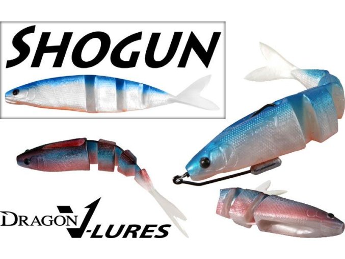 Ripper DRAGON Shogun perla/modrá/oranž.