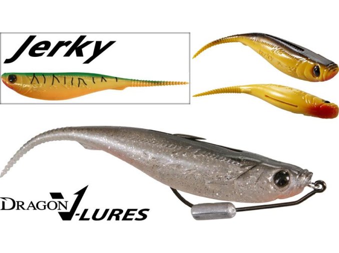 Jerkbait DRAGON Jerky FT (* Jerkbait DRAGON Jerky FT 7,0" (17,5cm) 5ks)