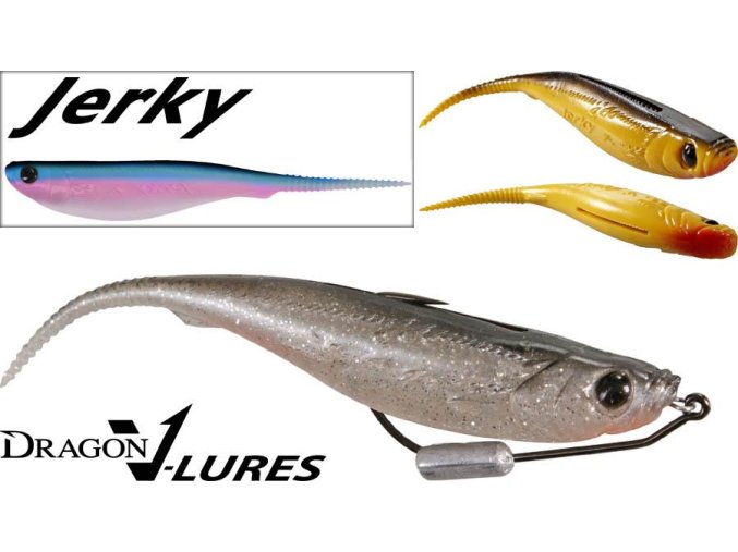 Jerkbait DRAGON Jerky SM (* Jerkbait DRAGON Jerky SM 8,0" (20,0cm) 5ks)