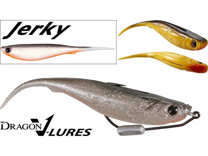 Jerkbait DRAGON Jerky 10-120 (* Jerkbait DRAGON Jerky 10-120 7,0" (17,5cm) 5ks)