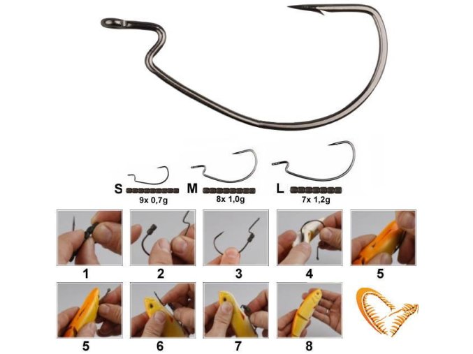 Háčky SAVAGE GEAR Weedless