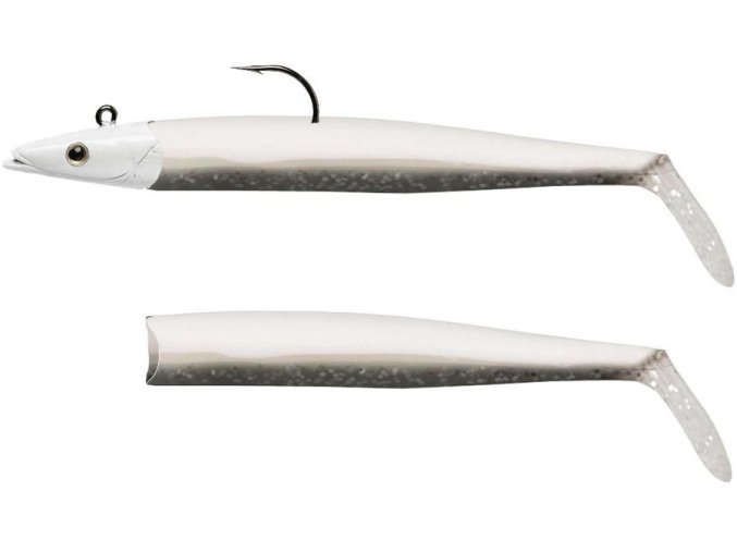 SAVAGE GEAR Sandeel Real Pearl (* SAVAGE GEAR Sandeel Real Pearl 17,0cm 65g)