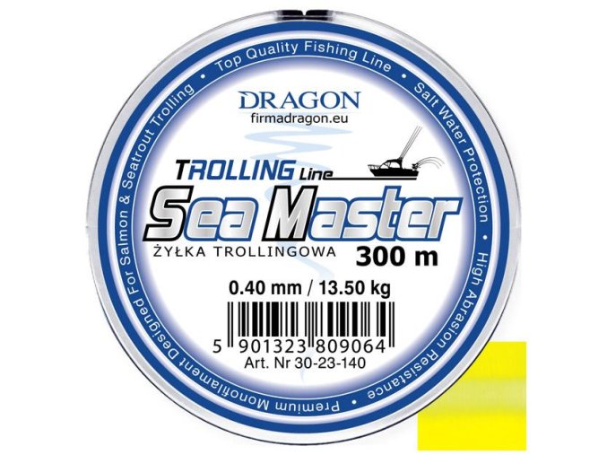 Vlasec DRAGON Sea Master Trolling Yellow 300m