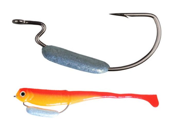 Vláčecí háček W se zátěží (* Vláčecí háček W se zátěží 08 - 1g (5ks))