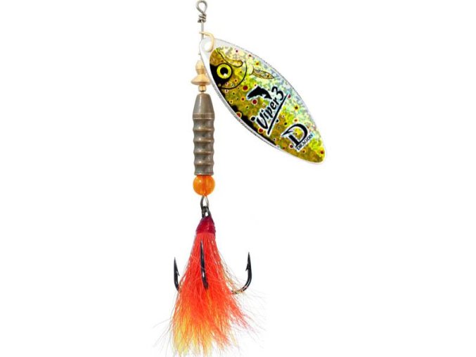 Rotační třpytka VIPER De Luxe pstruh (* Rotační třpytka VIPER De Luxe pstruh Velikost 3 (12g))