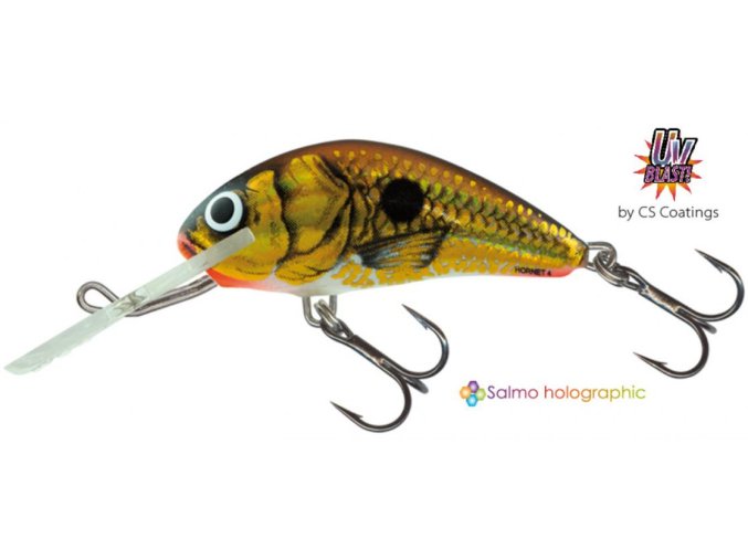 Wobler Salmo HORNET UVGS (* Wobler Salmo HORNET UVGS 6,0cm Sinking)
