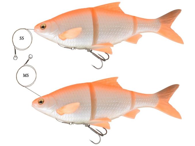 Nástraha SAVAGE GEAR 3D Line Thru Roach - GO (* Nástraha SAVAGE GEAR 3D Line Thru Roach - GO 25cm 216g MS)