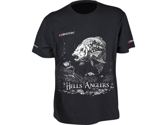 Tričko DRAGON Hells Anglers 2017 - kapr