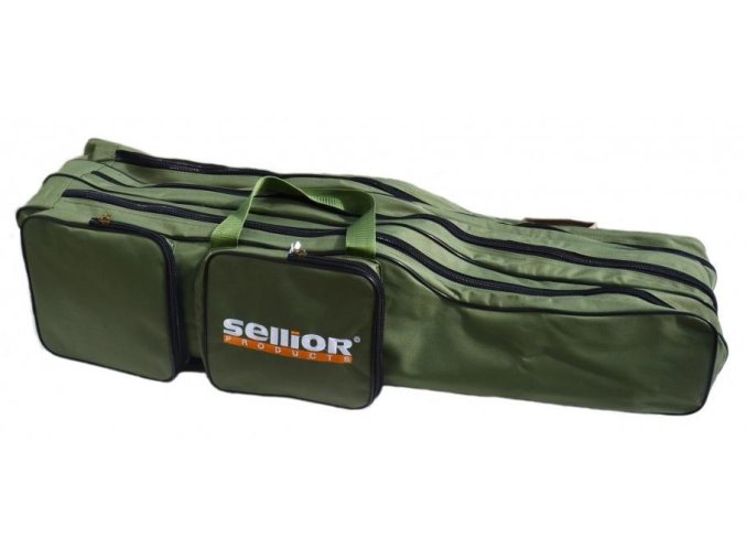 Pouzdro na pruty SELLIOR tříkomorové (* Pouzdro na pruty SELLIOR tříkomorové 90cm / 3)