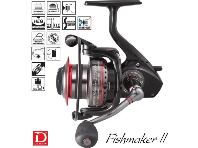 Naviják Dragon FISHMAKER II FD 900