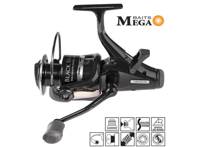 Naviják DRAGON M.B. Black Shadow FR700i