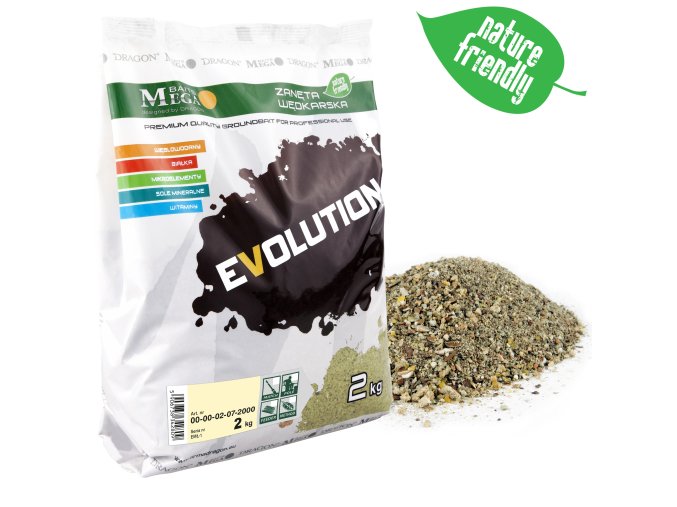 Vnadící směs Dragon EVOLUTION Krab-Konopí 2kg