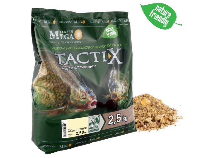 Vnadící směs Dragon TACTIX Feeder Heavy 2,5kg