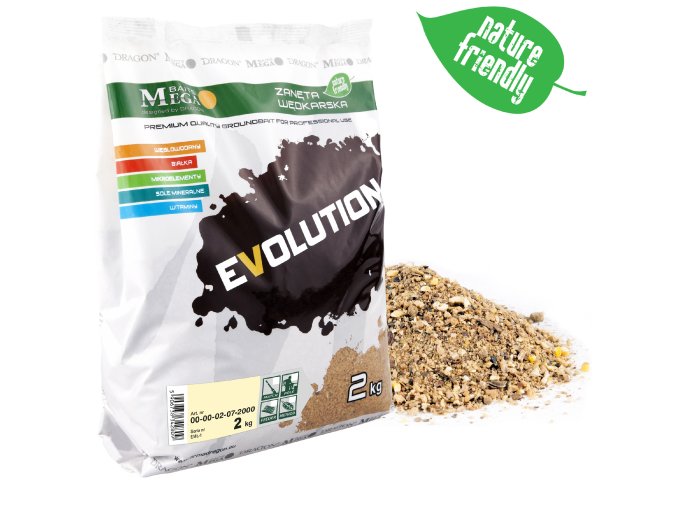 Vnadící směs Dragon EVOLUTION Makrela-Losos 2kg