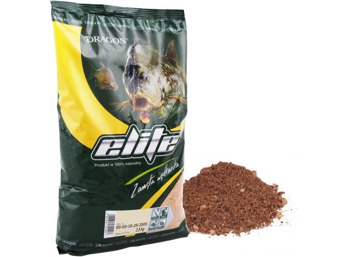 Vnadící směs Dragon ELITE Plotice červená 2,5kg