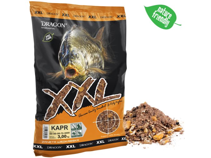 Vnadící směs Dragon XXL Kapr halibut 3kg