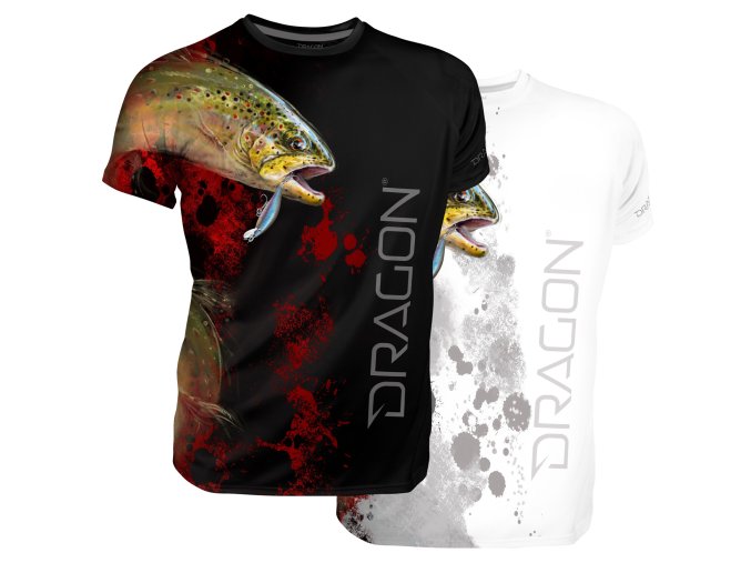 Tričko DRAGON CoolMax pstruh