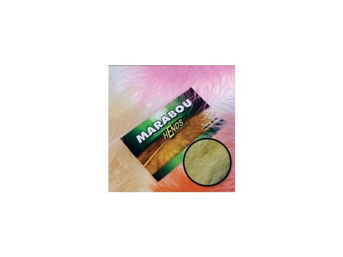 Peří HENDS Marabou M24 khaki