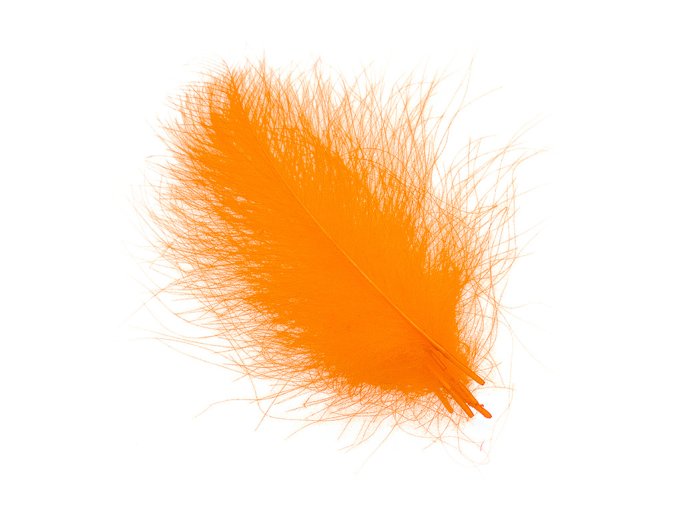 Peří HENDS CDC 10 oranžové fluo 25ks
