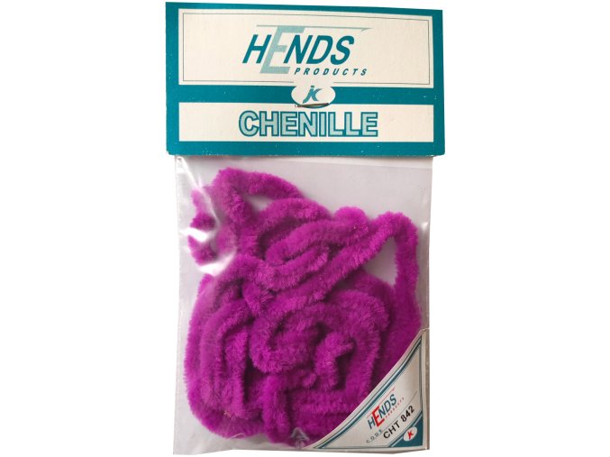 Chenille HENDS CHT842 fialová