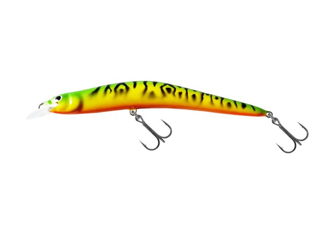 Wobler LONG 13cm FL fluo tygr