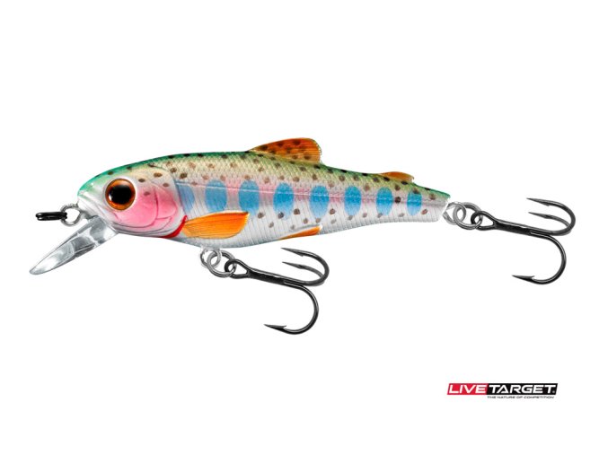 46017 wobler live target trout truite 5 0cm tf900