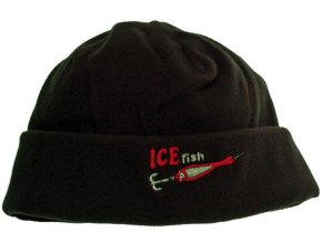 Čepice ICE FISH flesová - černá