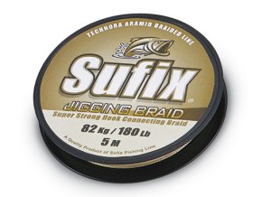 Šňůra Sufix Jigging Braid 5m, 140lbs