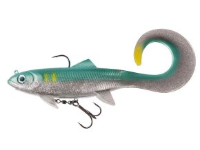 33585 gumova nastraha dam effzett pike seducer curl tail 23cm 130gr ayu