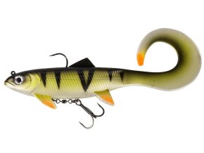 33591 gumova nastraha dam effzett pike seducer curl tail 23cm 130gr perch