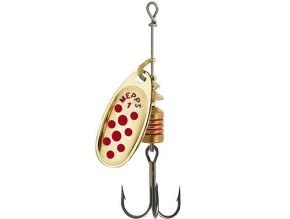 Rotační třpytka MEPPS Comet Decoree zlatá/červená (* Rotační třpytka MEPPS Comet Decoree zlatá/červená velikost 5 (13,0g))