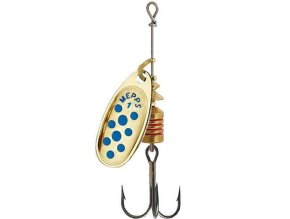 Rotační třpytka MEPPS Comet Decoree zlatá/modrá (* Rotační třpytka MEPPS Comet Decoree zlatá/modrá velikost 5 (13,0g))