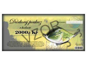 Dárkový poukaz poštou (* Dárkový poukaz poštou 5000 Kč)