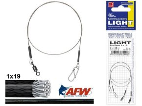 Lanko DRAGON Surflon 1x19 Light (* Lanko DRAGON Surflon 1x19 Light 8kg 35cm (2ks))