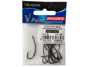 Háček MUSTAD V-Point PRO Carp 60540BN 10ks