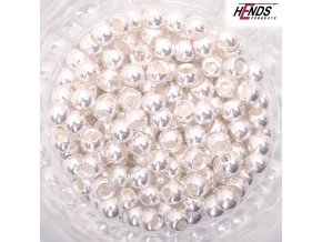 Hlavička HENDS Bead Head stříbrná BS-2,0 20ks