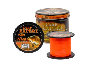 Vlasec Carp Expert Fluo oranžový 0,25mm 8,90kg 1000m