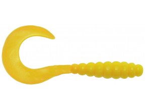Twister ICE FISH žlutá přírodní (* Twister ICE FISH žlutá přírodní 15cm)