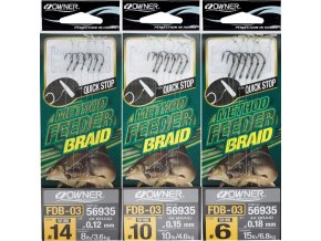 Návazec Owner FDB-03 Quick Stop (* Návazec Owner FDB-03 Quick Stop 0,12mm 3,6kg vel. 14)