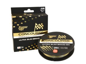 Šňůra BENZAR Concourse Ultra Slim 8x 120m (* Šňůra BENZAR Concourse Ultra Slim 120m 0,06mm 4,9kg)