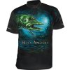 Tričko DRAGON Hells Anglers ClimaDRY - štika